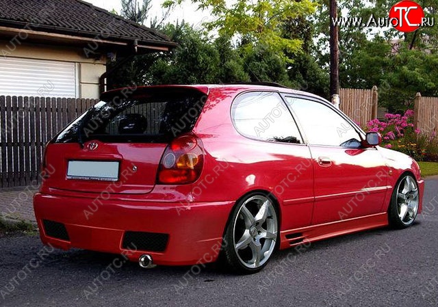 22 899 р. Задний бампер Weber Sport Toyota Corolla E110 седан дорестайлинг (1997-2000)  с доставкой в г. Белгород