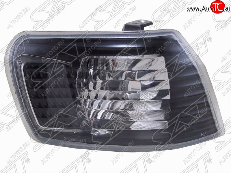 649 р. Правый указатель поворота передний SAT (черный хрусталь, 12-450) Toyota Corolla E110 седан дорестайлинг (1997-2000)  с доставкой в г. Белгород