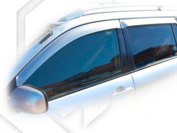Дефлектора окон CA-Plastic Toyota Corolla E120 седан рестайлинг (2004-2007)