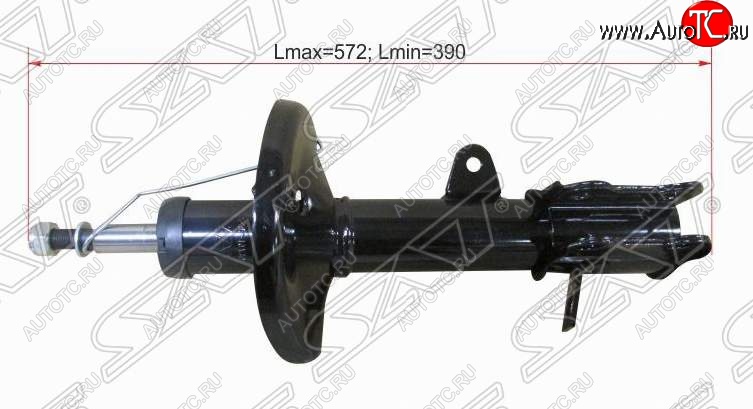 3 479 р. Правый амортизатор задний SAT Toyota Corolla Spacio E110 дорестайлинг (1997-1999)  с доставкой в г. Белгород