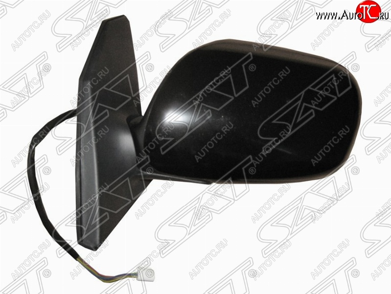 4 099 р. Левое боковое зеркало заднего вида SAT (обогрев, 5 контактов) Toyota Corolla E120 седан дорестайлинг (2000-2004) (Неокрашенное)  с доставкой в г. Белгород