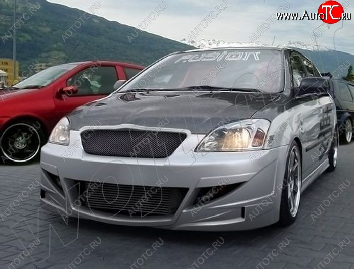 23 969 р. Передний бампер R1 Toyota Corolla E120 хэтчбек 5 дв. дорестайлинг (2000-2004)  с доставкой в г. Белгород