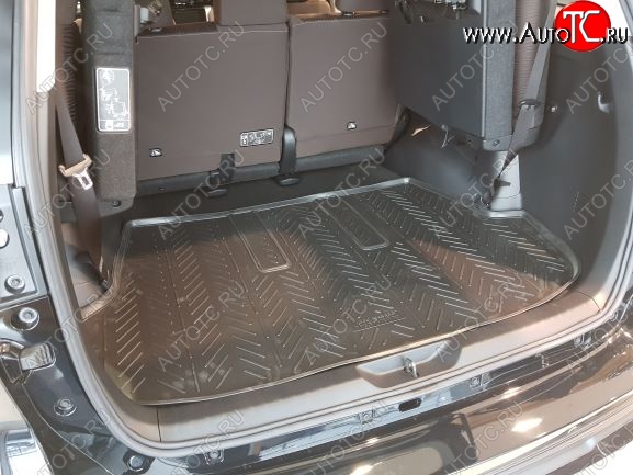 1 399 р. Коврик в багажник Aileron Toyota Fortuner AN160 дорестайлинг (2015-2020)  с доставкой в г. Белгород