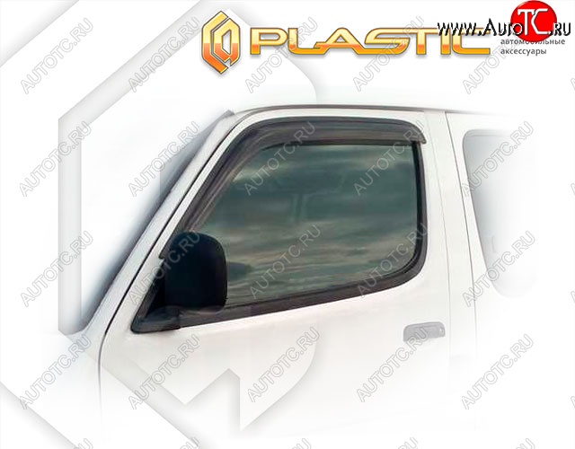 1 999 р. Дефлектора окон CA-Plastic Toyota Hiace H100 минивэн дорестайлинг (Япония) (1989-1993) (Classic полупрозрачный)  с доставкой в г. Белгород