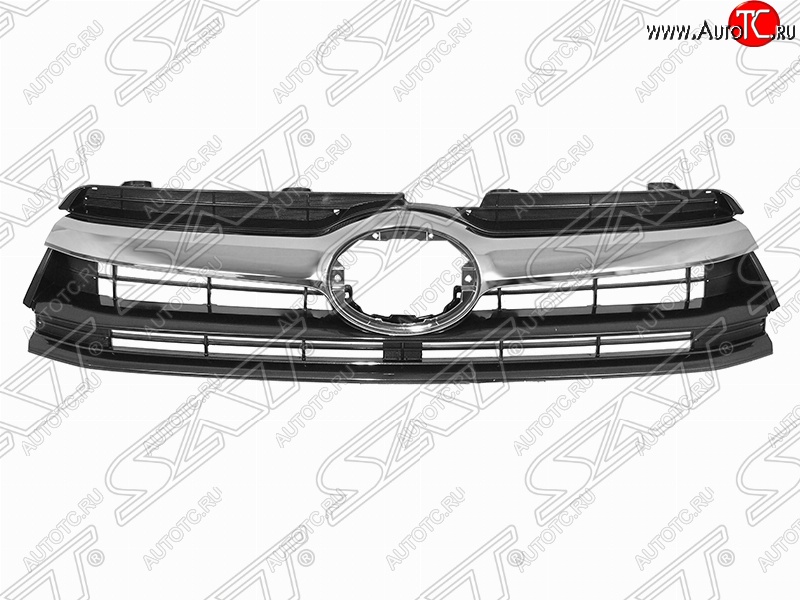 6 499 р. Решётка радиатора SAT Toyota Highlander XU50 дорестайлинг (2013-2017) (Неокрашенная)  с доставкой в г. Белгород