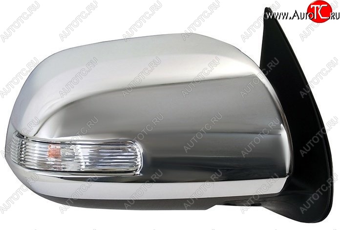4 999 р. Боковое правое зеркало заднего вида (обогрев) SAT  Toyota Hilux  AN20,AN30 (2011-2016)  2-ой рестайлинг (Неокрашенное)  с доставкой в г. Белгород