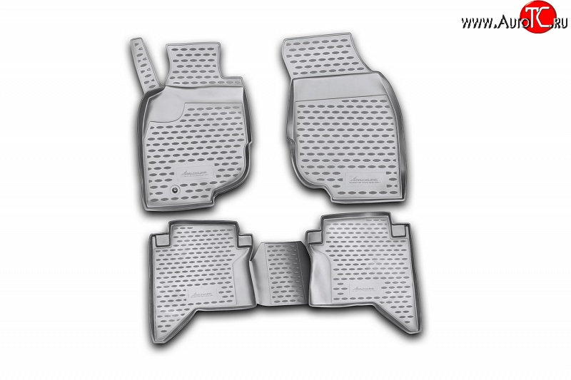 2 799 р. Коврики в салон Element 4 шт. (полиуретан)  Toyota Hilux  AN10,AN20 (2008-2011) 1-ый рестайлинг  с доставкой в г. Белгород