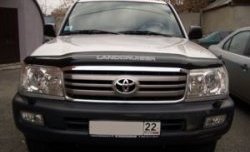 Дефлектор капота NovLine-Autofamily Toyota Land Cruiser 10 100 1-ый рестайлинг (2002-2005)