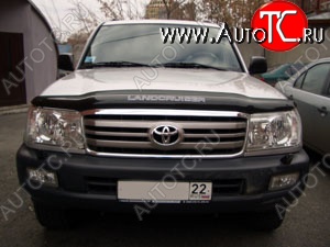 3 379 р. Дефлектор капота NovLine-Autofamily  Toyota Land Cruiser ( J105,  10 100) (1998-2007) дорестайлинг, 1-ый рестайлинг, 2-ой рестайлинг  с доставкой в г. Белгород