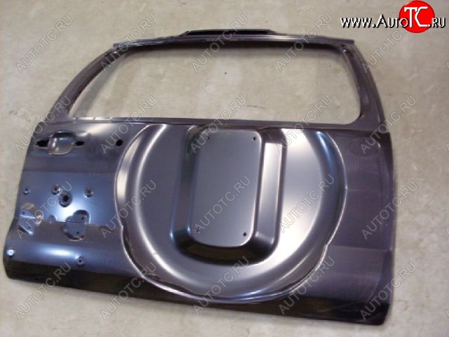 21 099 р. Крышка багажника SPARD (с нишей под запасное колесо) Toyota Land Cruiser Prado J120 (2002-2009) (Неокрашенная)  с доставкой в г. Белгород