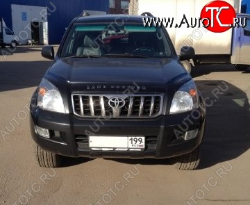 999 р. Дефлектор капота Russtal Toyota Land Cruiser Prado J120 (2002-2009)  с доставкой в г. Белгород