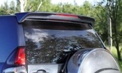 6 399 р. Спойлер CT v2 Toyota Land Cruiser Prado J120 (2002-2009) (Неокрашенный)  с доставкой в г. Белгород. Увеличить фотографию 2