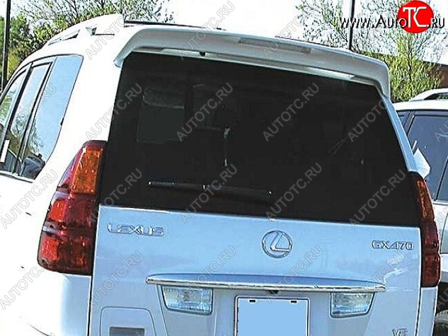 6 399 р. Спойлер CT v2 Toyota Land Cruiser Prado J120 (2002-2009) (Неокрашенный)  с доставкой в г. Белгород