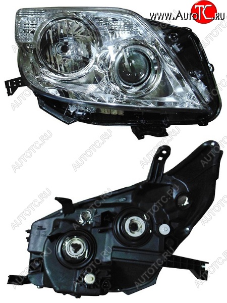 8 899 р. Правая фара (электрокорректор) SAT Toyota Land Cruiser Prado J150 дорестайлинг (2009-2013)  с доставкой в г. Белгород