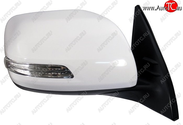 10 249 р. Боковое правое зеркало заднего вида (обогрев/поворотник) SAT Toyota Land Cruiser Prado J150 дорестайлинг (2009-2013) (Неокрашенное)  с доставкой в г. Белгород
