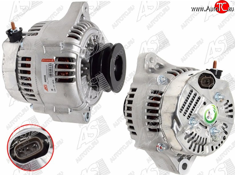 44 999 р. Генератор на DENSO (4.2TD/1HD#/1HZ 12V 80A ) Toyota Land Cruiser 80 (1989-1997)  с доставкой в г. Белгород