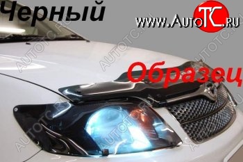 1 999 р. Защита фар (R40G, R50G) CA-Plastiс Toyota LiteAce Noah (1996-2001) (Classic черный)  с доставкой в г. Белгород