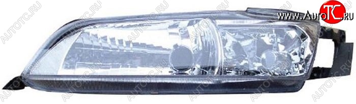 5 749 р. Левая фара SAT (хрусталь) Toyota Mark 2 X90 седан (1992-1996)  с доставкой в г. Белгород