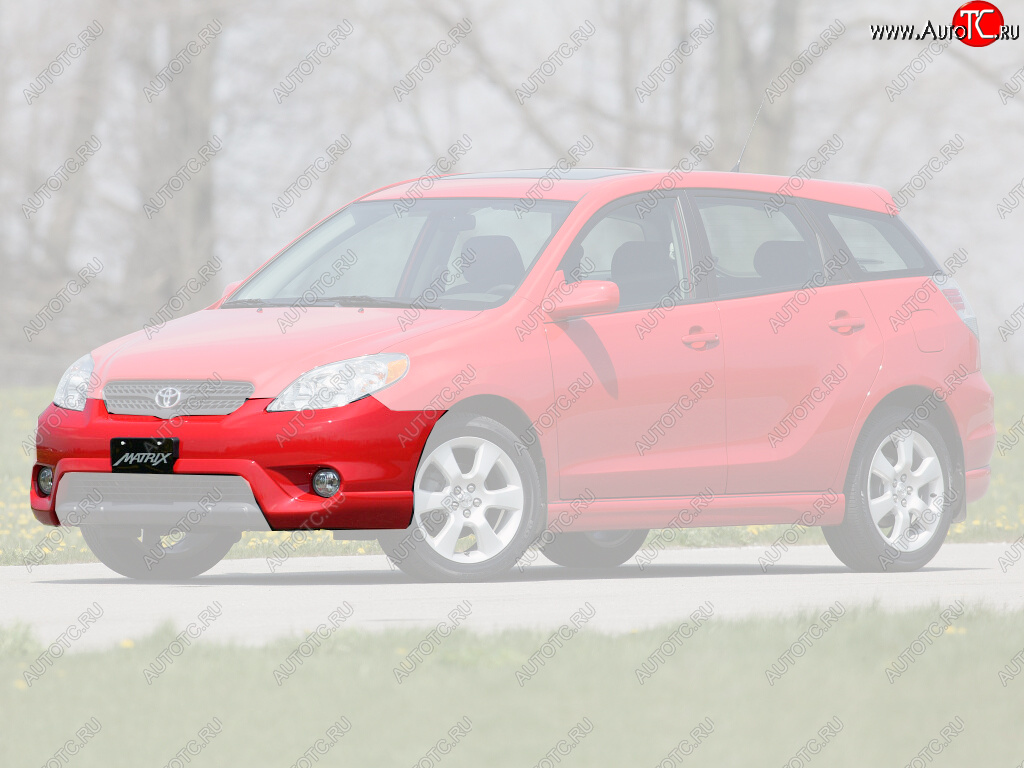 9 549 р. Передний бампер TYG Toyota Matrix E130 (2003-2008) (Неокрашенный)  с доставкой в г. Белгород