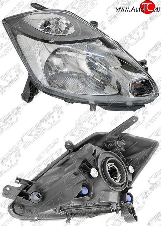 7 999 р. Правая фара SAT Toyota Passo 1 (2004-2010)  с доставкой в г. Белгород