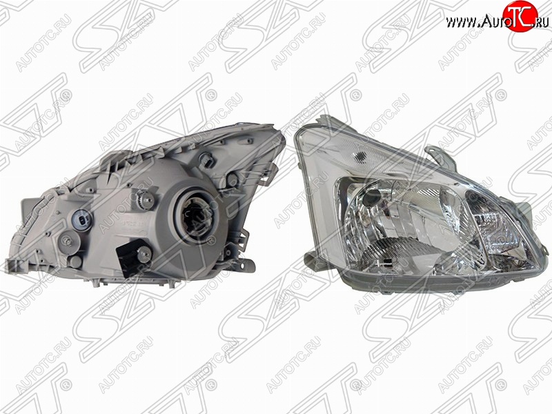 5 349 р. Правая фара SAT v1 Toyota Premio T240 дорестайлинг (2001-2004)  с доставкой в г. Белгород