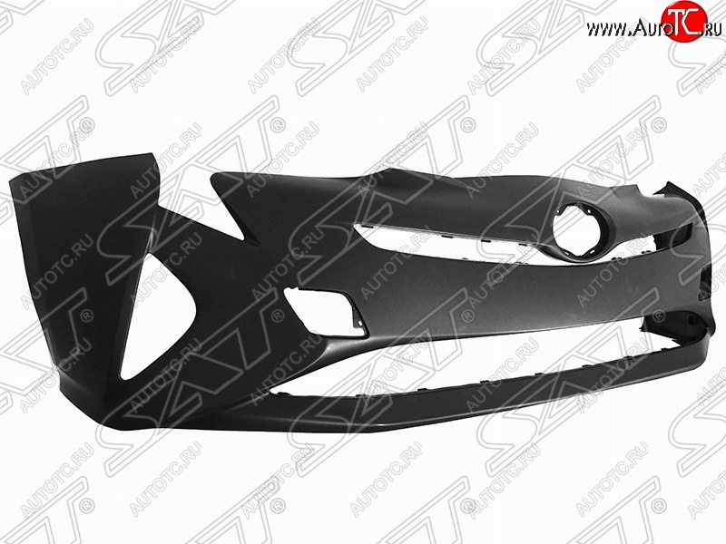 4 899 р. Передний бампер SAT Toyota Prius XW50 дорестайлинг (2015-2018) (Неокрашенный)  с доставкой в г. Белгород