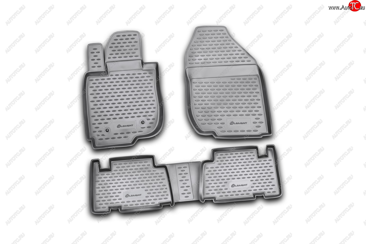 2 259 р. Комплект ковриков салона Element (полиуретан)  Toyota RAV4  XA305 (2005-2009) 5 дв. дорестайлинг  с доставкой в г. Белгород