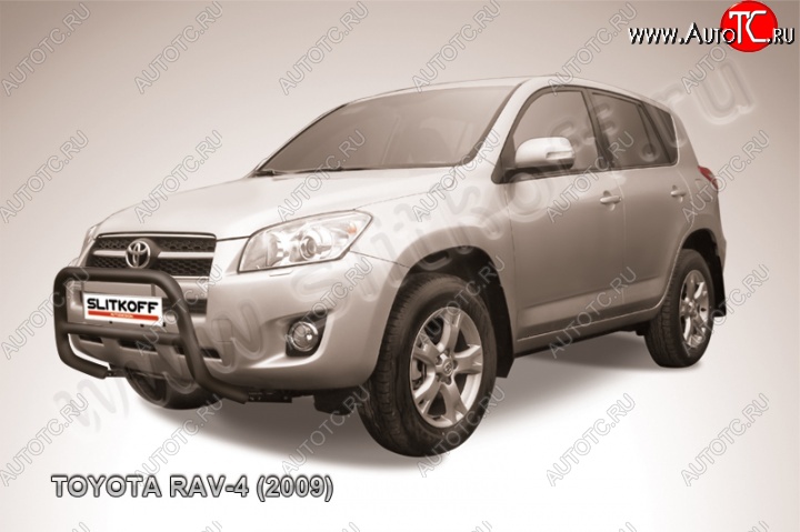 15 399 р. Кенгурятник d57 низкий  Toyota RAV4  XA30 (2008-2010) 5 дв. 1-ый рестайлинг (Цвет: серебристый)  с доставкой в г. Белгород