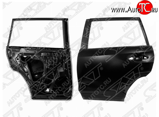 18 949 р. Левая задняя дверь SAT. Toyota RAV4 XA50 5 дв. дорестайлинг (2018-2025) (Неокрашенная)  с доставкой в г. Белгород