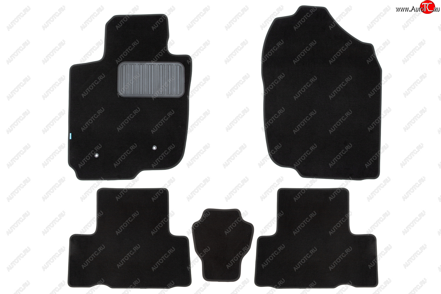 9 549 р. Текстильные коврики салона Klever Premium АКПП Toyota RAV4 CA20 3 дв. дорестайлинг (2000-2003) (Черные)  с доставкой в г. Белгород