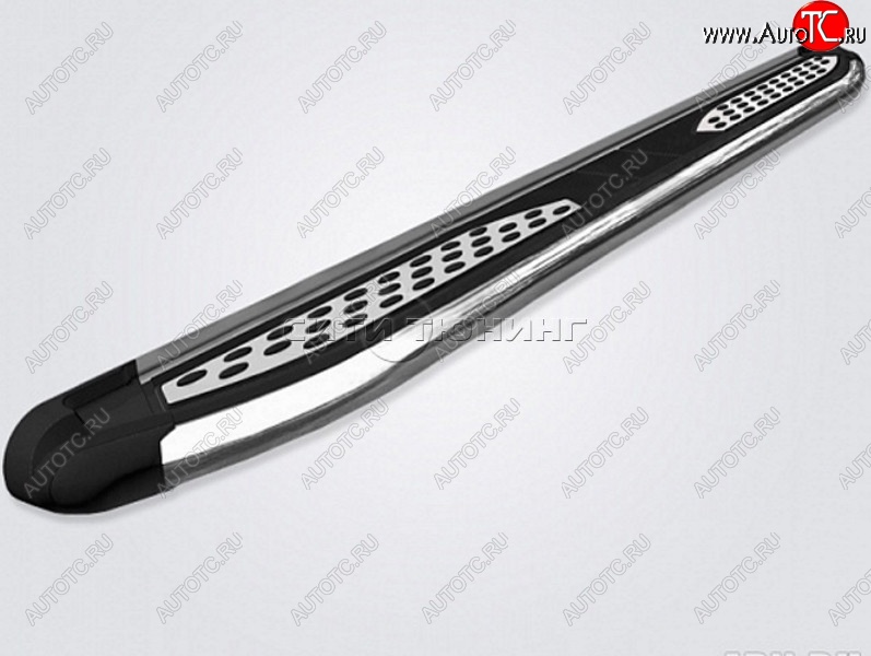 13 999 р. Порожки для ног CAN Otomotiv Toyota RAV4 XA30 5 дв. 2-ой рестайлинг (2010-2013) (Короткая база)  с доставкой в г. Белгород