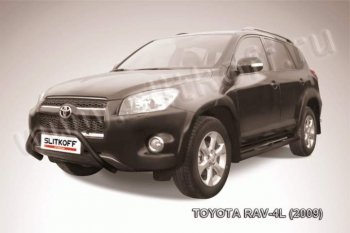 Кенгурятник d57 мини Toyota RAV4  XA30 (2009-2010) 5 дв. удлиненный 1-ый рестайлинг