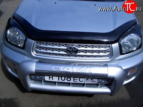 3 299 р. Дефлектор капота NovLine Toyota RAV4 CA20 3 дв. дорестайлинг (2000-2003)  с доставкой в г. Белгород