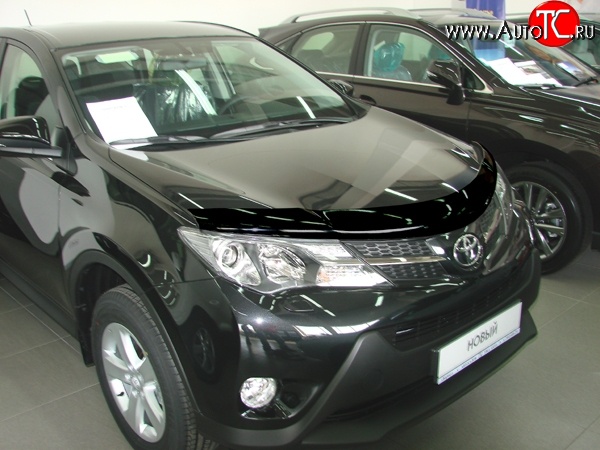 3 069 р. Дефлектор капота NovLine Toyota RAV4 XA40 5 дв. дорестайлинг (2012-2015)  с доставкой в г. Белгород