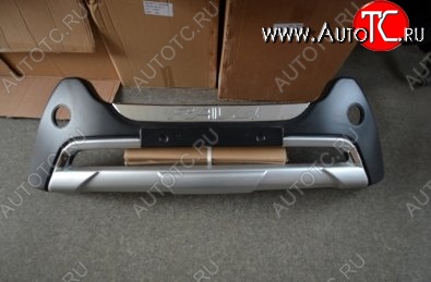 14 399 р. Накладка на передний бампер CT v3 Toyota RAV4 XA40 5 дв. дорестайлинг (2012-2015) (Неокрашенная)  с доставкой в г. Белгород