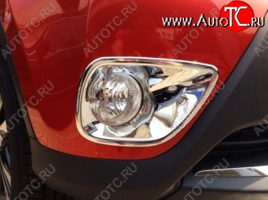 4 199 р. Подиумы противотуманных фар СТ Toyota RAV4 XA40 5 дв. дорестайлинг (2012-2015)  с доставкой в г. Белгород
