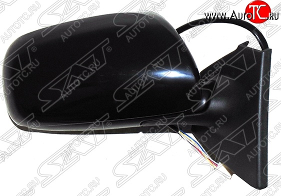 1 299 р. Боковое правое зеркало заднего вида SAT  Toyota Vitz  XP90 (2005-2007) хэтчбэк 5 дв. дорестайлинг (Неокрашенное)  с доставкой в г. Белгород