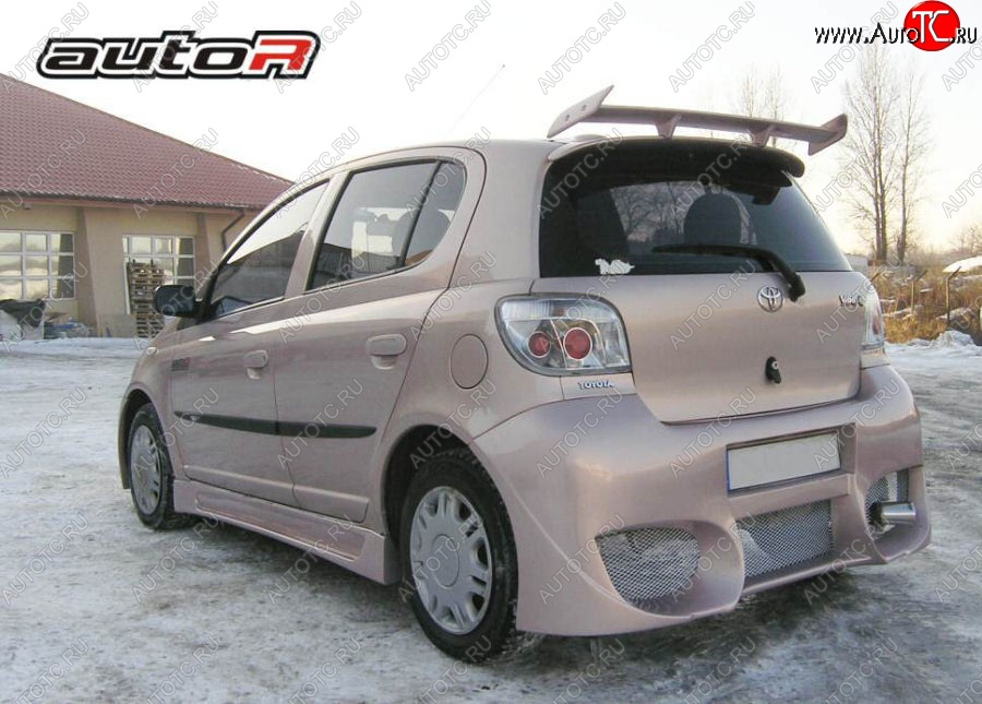 24 999 р. Задний бампер EVO Toyota Yaris XP10 хэтчбэк 5 дв. (1999-2005)  с доставкой в г. Белгород