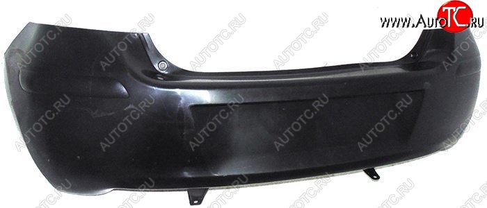 4 399 р. Бампер задний SAT (рестайл)  Toyota Yaris  XP90 (2008-2010) рестайлинг, хэтчбэк 5 дв. (Неокрашенный)  с доставкой в г. Белгород