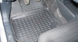 2 499 р. Коврики в салон Element 3 шт. (полиуретан)  Toyota Yaris  XP90 (2005-2010) дорестайлинг, хэтчбэк 3 дв., дорестайлинг, хэтчбэк 5 дв., рестайлинг, хэтчбэк 3 дв., рестайлинг, хэтчбэк 5 дв.  с доставкой в г. Белгород. Увеличить фотографию 2