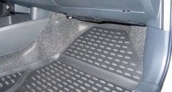 2 499 р. Коврики в салон Element 3 шт. (полиуретан)  Toyota Yaris  XP90 (2005-2010) дорестайлинг, хэтчбэк 3 дв., дорестайлинг, хэтчбэк 5 дв., рестайлинг, хэтчбэк 3 дв., рестайлинг, хэтчбэк 5 дв.  с доставкой в г. Белгород. Увеличить фотографию 3