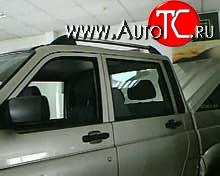 8 999 р. Рейлинги на автомобиль Ralex Tuning Уаз Патриот 23632 дорестайлинг пикап (2008-2014)  с доставкой в г. Белгород