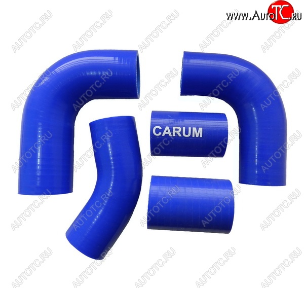 1 459 р. Патрубки радиатора (4215 100 л.с. силикон) CARUM Уаз 469 (1972-2011) (комплект 5 шт.)  с доставкой в г. Белгород