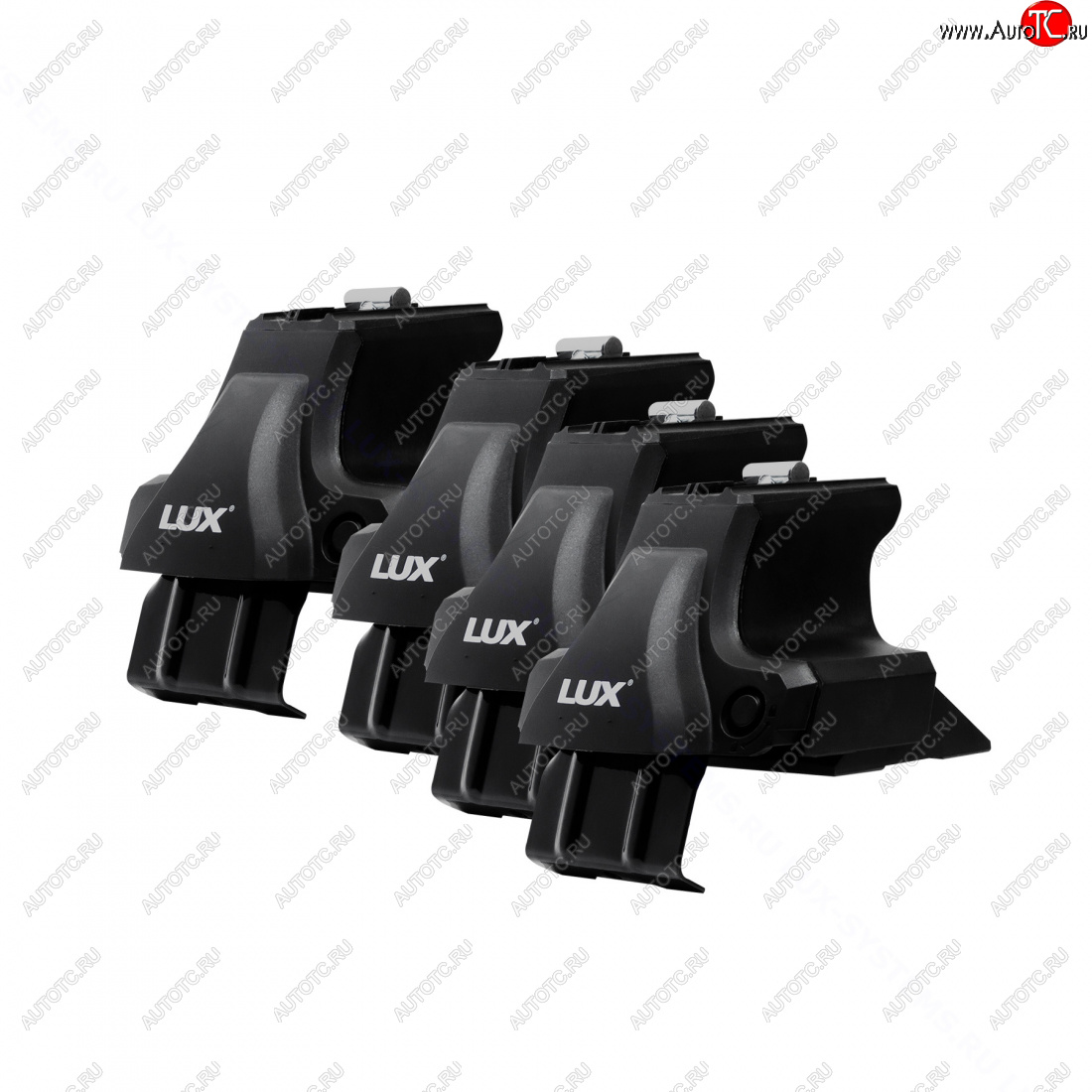 3 289 р. Комплект универсальных опор багажника D-LUX 2 (на гладкую крышу) Luxgen 7 SUV (2014-2025)  с доставкой в г. Белгород