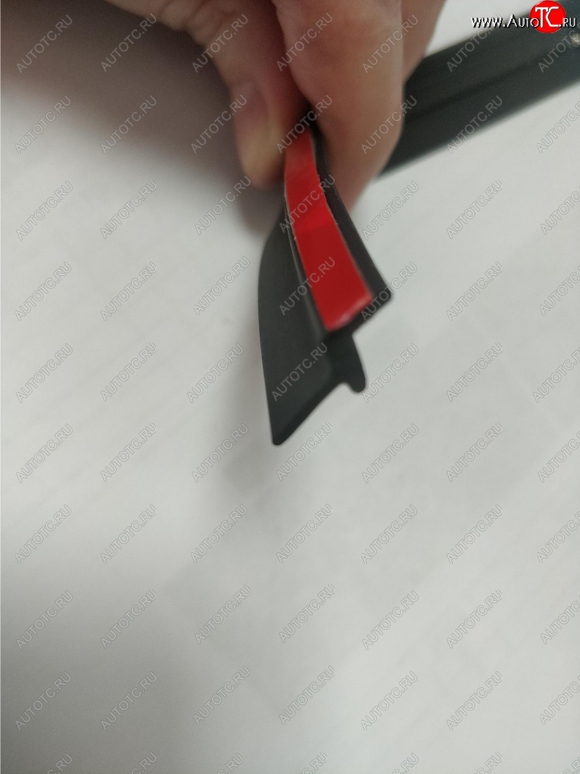 283 р. Универсальный уплотнитель FlexLine (на самоклеящейся основе, лепесток 9 mm, 1 погонный метр) Jeep Compass MP дорестайлинг (2016-2022)  с доставкой в г. Белгород