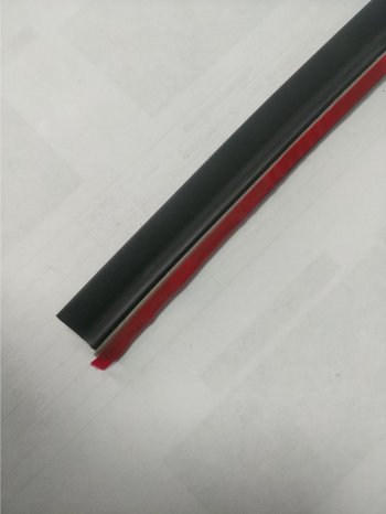 283 р. Универсальный уплотнитель FlexLine (на самоклеящейся основе, лепесток 9 mm, 1 погонный метр) Jeep Compass MP дорестайлинг (2016-2022)  с доставкой в г. Белгород. Увеличить фотографию 3
