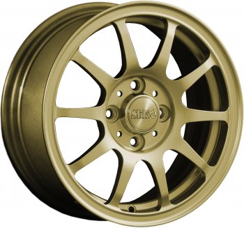Кованый диск Slik Classik 6x14 (Металлик золотой) Seat Leon 5F хэтчбэк 5 дв. (2012-2016) 5x100.0xDIA57.1xET35.0