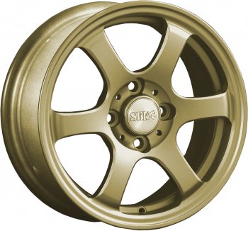 Кованый диск Slik Classik 6x14 (Металлик золотой) Seat Leon 5F хэтчбэк 5 дв. (2012-2016) 5x100.0xDIA57.1xET35.0