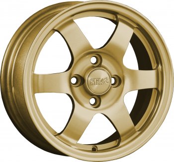 Кованый диск Slik Classik 6x14 (Металлик золотой) Seat Leon 5F хэтчбэк 5 дв. (2012-2016) 5x100.0xDIA57.1xET35.0