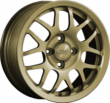 Кованый диск Slik Classik 6x14 (Металлик золотой) Seat Leon 5F хэтчбэк 5 дв. (2012-2016) 5x100.0xDIA57.1xET35.0